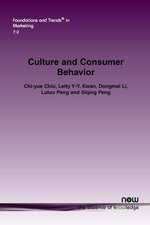 Culture and Consumer Behavior