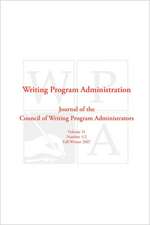 Wpa: Writing Program Administration 31.1-2