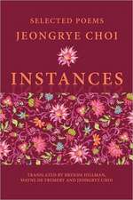 Instances: Selected Poems