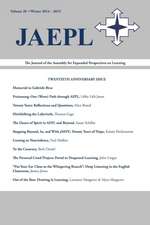 Jaepl: The Journal of the Assembly for Expanded Perspectives on Learning Volume 20 (Winter 2014-2015)