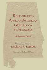 Researching African American Genealogy in Alabama