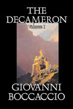 The Decameron, Volume I