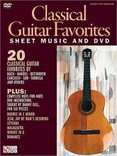 Classical Guitar Favorites Sheet Music Book/Online Video