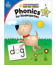 Phonics for Kindergarten, Grade K: Gold Star Edition