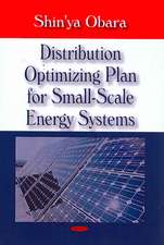 Distribution Optimizing Plan for Small-Scale Energy Systems