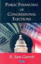 Public Financing of Congressional Elections