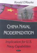 China Naval Modernization: Implications for U.S. Navy Capabilities