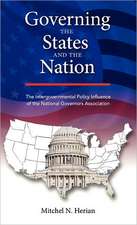 Governing the States and the Nation: The Intergovernmental Policy Influence of the National Governors Association