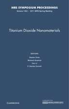 Titanium Dioxide Nanomaterials: Volume 1352