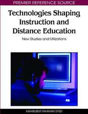 Technologies Shaping Instruction and Distance Education