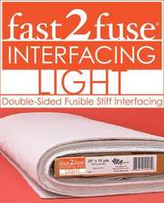 Fast2fuse(r) Light Interfacing, 10-Yard Bolt X 20: Double-Sided Fusible Stiff Interfacing