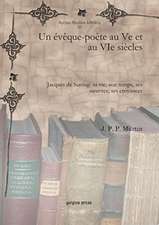 Martin, J: Un eveque-poete au Ve et au VIe siecles