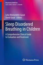 Sleep Disordered Breathing in Children