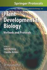 Plant Developmental Biology