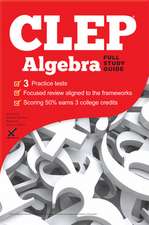 CLEP Algebra