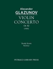 Violin Concerto, Op.82