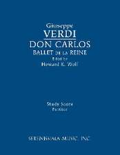 Don Carlos, Ballet de La Reine