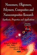 Monomers, Oligomers, Polymers, Composites, & Nanocomposites Research