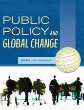 Public Policy and Global Change