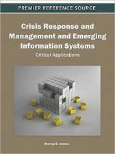 Crisis Response and Management and Emerging Information Systems