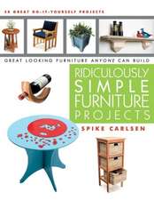 Ridiculously Simple Furniture Projects