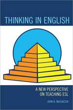 Thinking in English