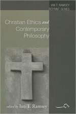 Christian Ethics and Contemporary Philosophy