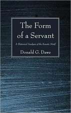 The Form of a Servant: A Historical Analysis of the Kenotic Motif