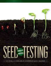 Seed Testing: Principles and Practices