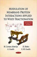 Modulation of Membrane-Protein Interactions Applied to Whey Fractionation