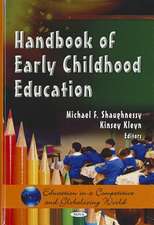 Handbook of Early Childhood Education