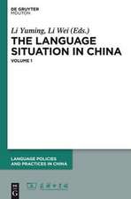 The Language Situation in China, Volume 1