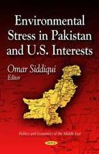 Environmental Stress in Pakistan & U.S. Interests