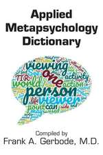 Applied Metapsychology Dictionary