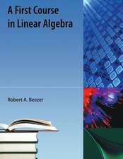 First Course in Linear Algebra