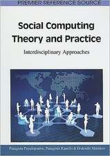 Social Computing Theory and Practice