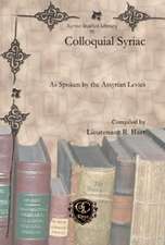 Hart, L: Colloquial Syriac