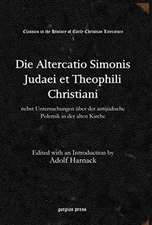 Die Altercatio Simonis Judaei et Theophili Christiani