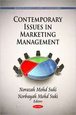 Contemporary Issues in Marketing Management