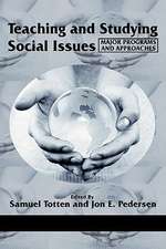 Teaching and Studying Social Issues