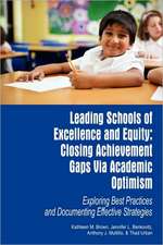 Leading Schools of Excellence and Equity