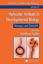 Molecular Methods in Developmental Biology: Xenopus and Zebrafish