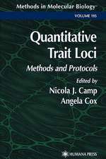 Quantitative Trait Loci: Methods and Protocols