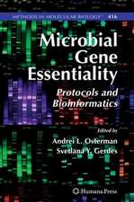 Microbial Gene Essentiality: Protocols and Bioinformatics