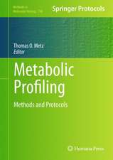 Metabolic Profiling: Methods and Protocols