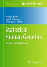 Statistical Human Genetics: Methods and Protocols