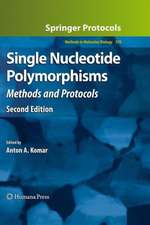 Single Nucleotide Polymorphisms: Methods and Protocols