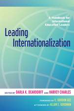 Leading Internationalization: A Handbook for International Education Leaders