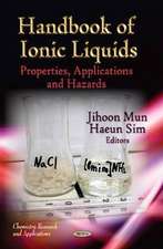 Handbook of Ionic Liquids