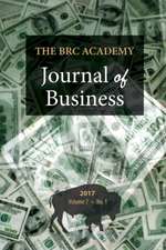 The BRC Academy Journal of Business